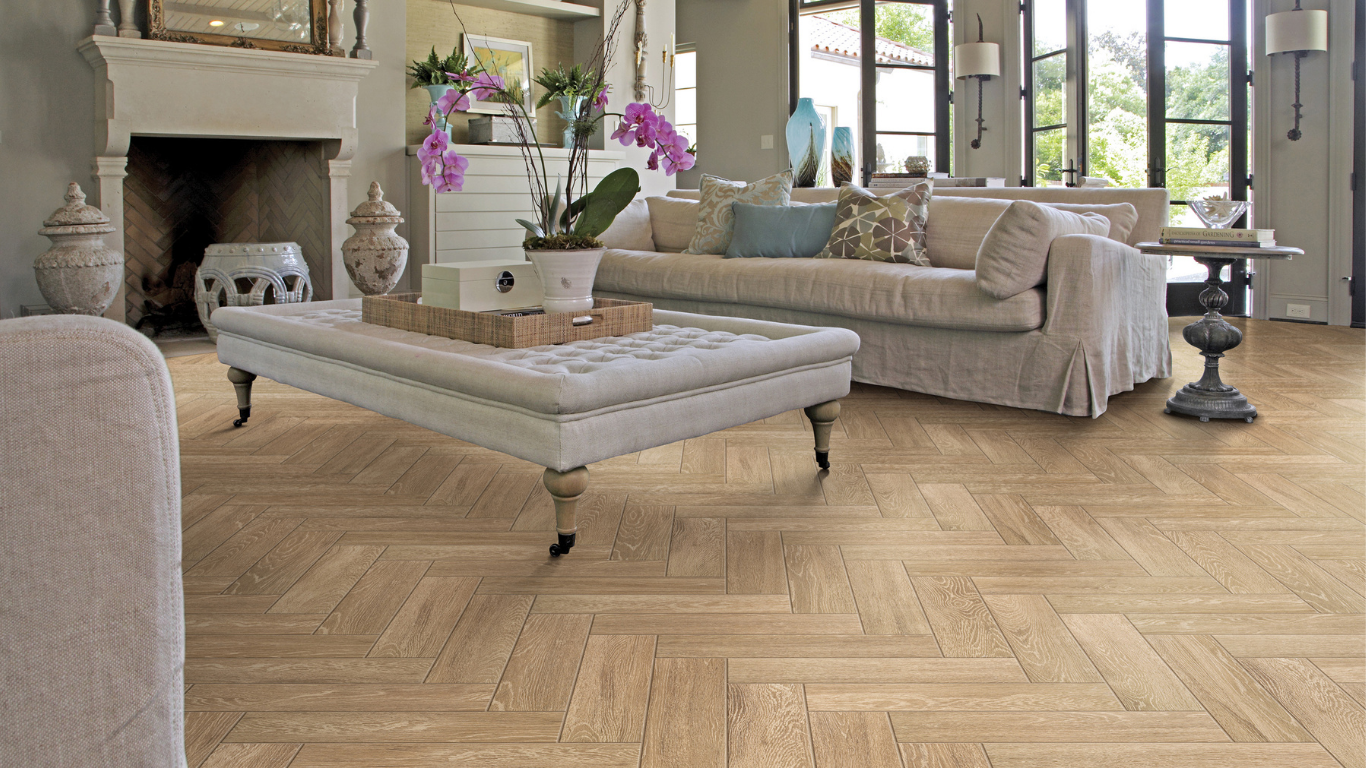 wood tile flooring installation 